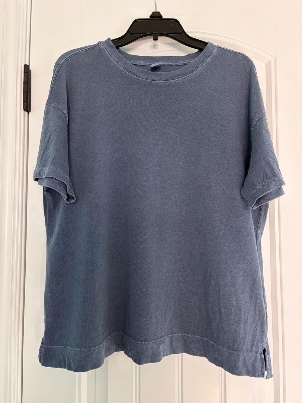 Old Navy blue shirt short sleeve S small